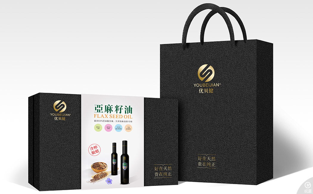 优贝健食用油系列包装