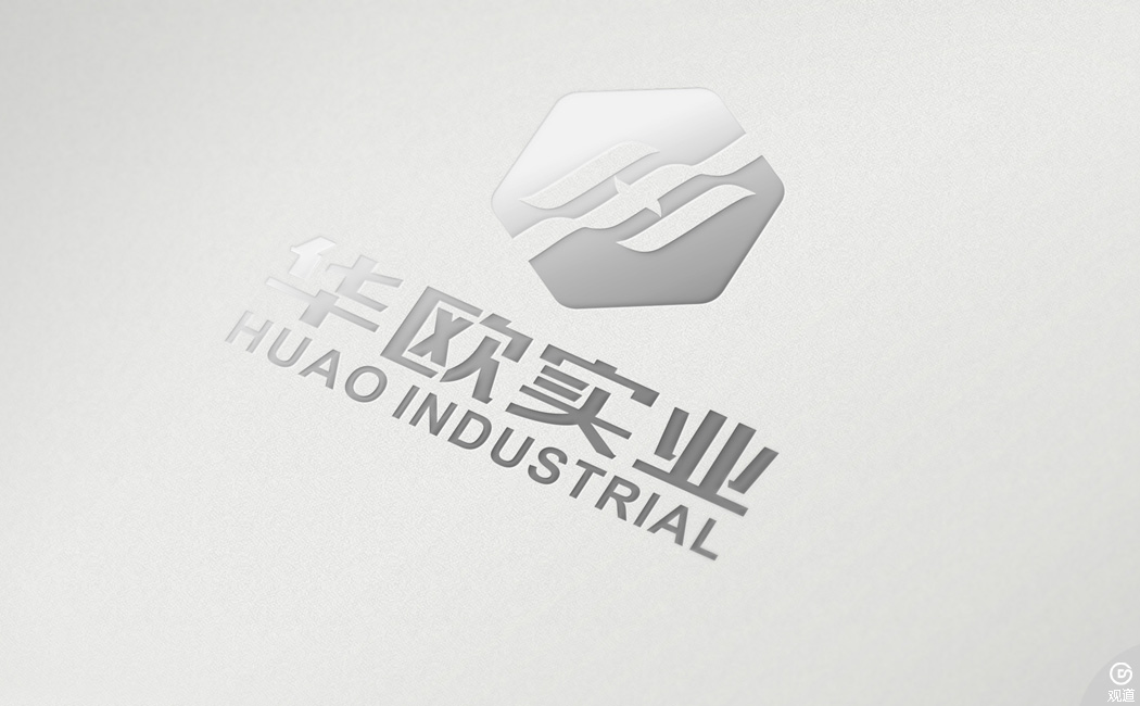 成都华欧实业公司logo策划与设计