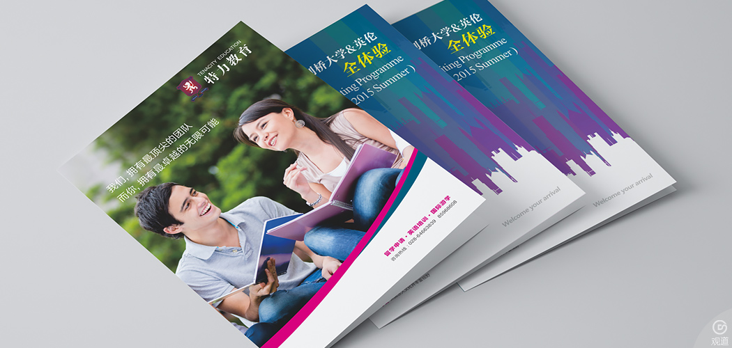 出国留学公司画册 成都特力教育咨询有限公司
